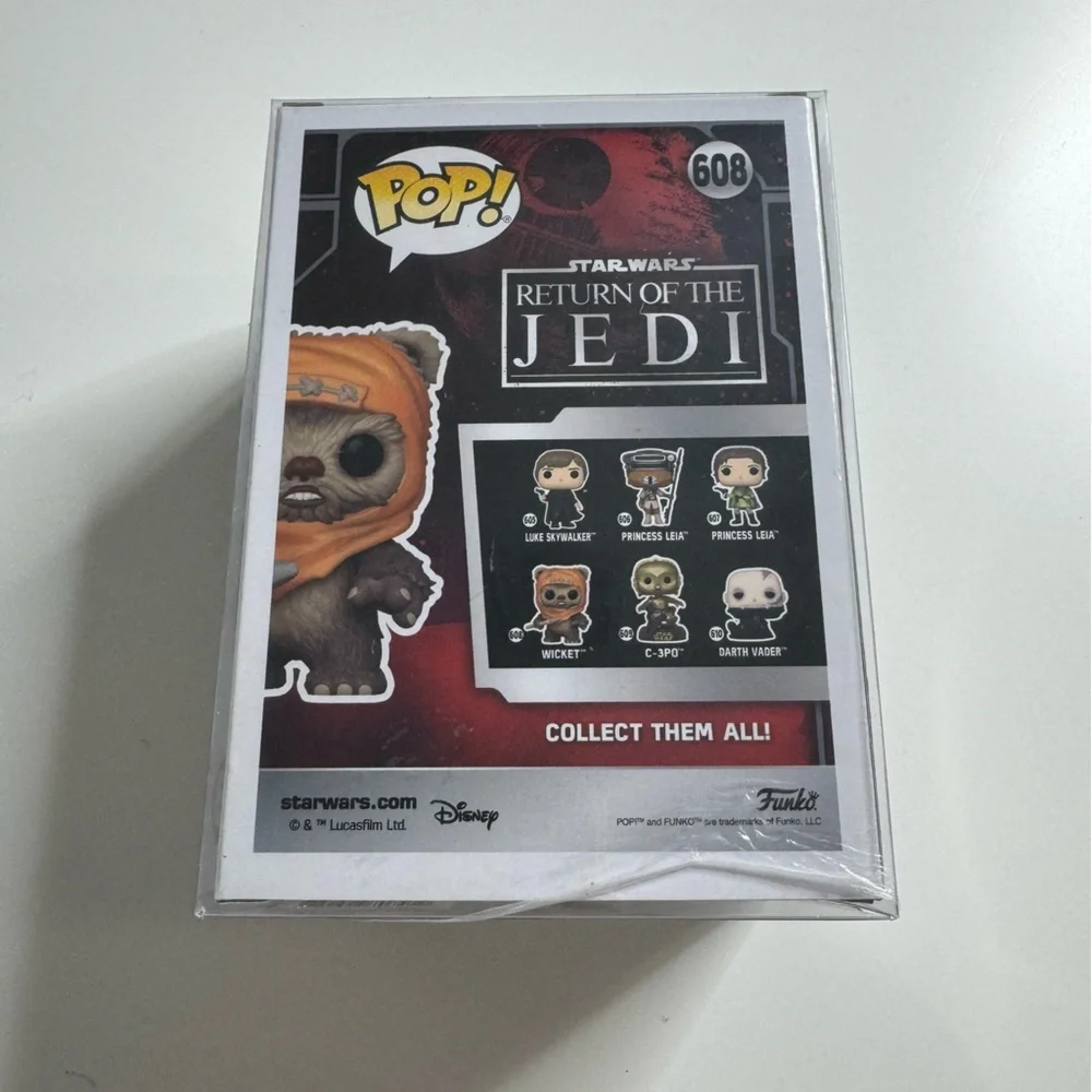 NEW FUNKO POP Start Wars Wicket Bobble Head Figure 608 - Picture 2 of 2